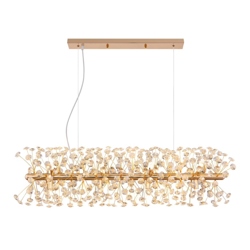 Globo - LED Pendant on Cable 12xG9/3,5W/230V, Gold