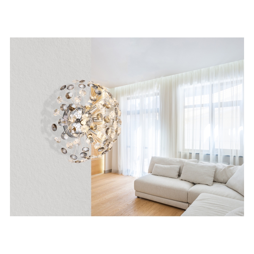 Globo - LED Wall light 6xG9/3,5W/230V shiny chrome