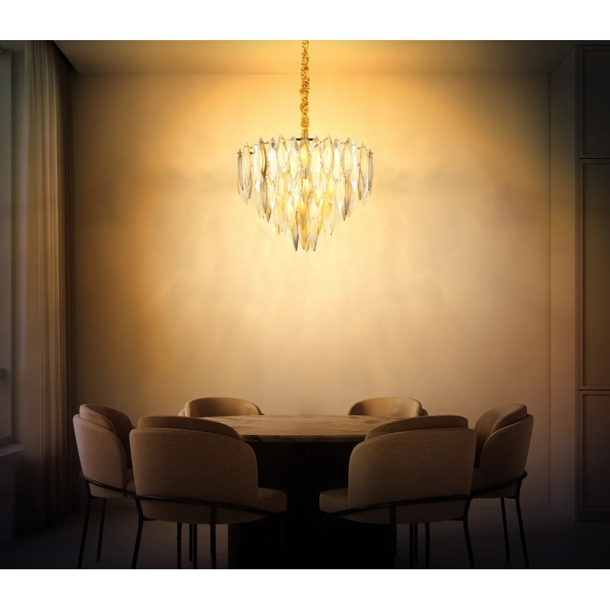 Globo - Cable-Suspended Chandelier 12xE14/40W/230V