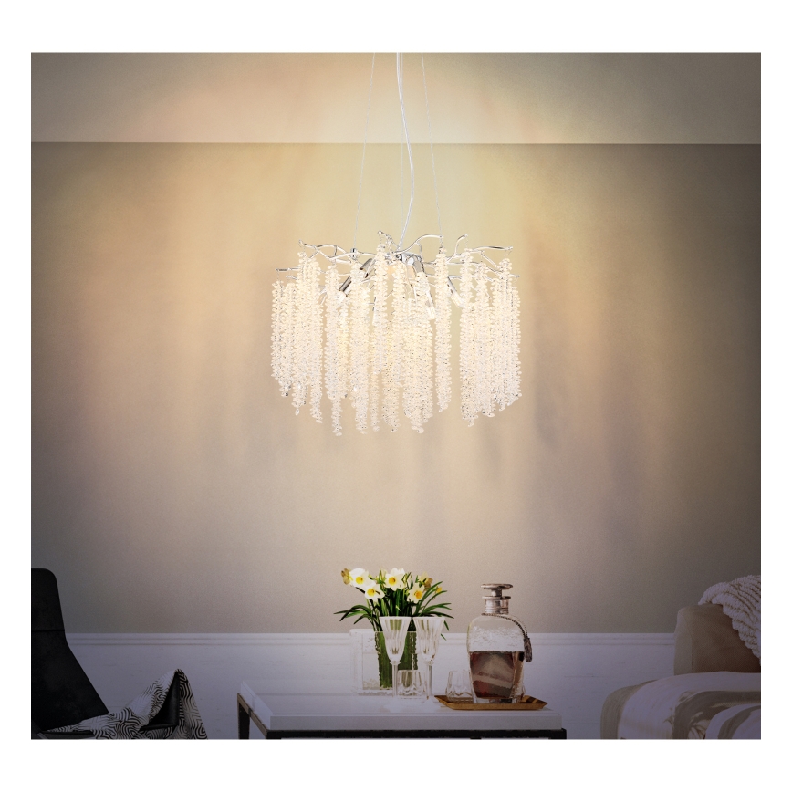 Globo - LED Pendant Light on Cable 6xG9/8W/230V