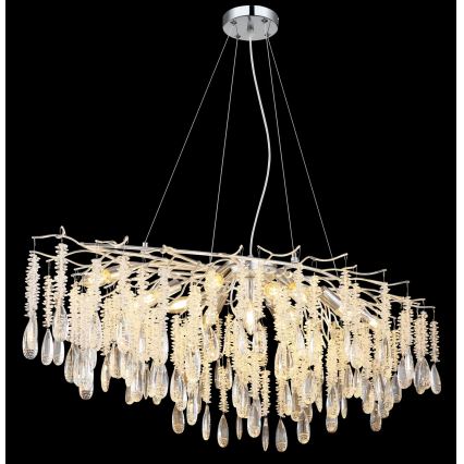 Globo - Cable-suspended chandelier 12xE14/40W/230V