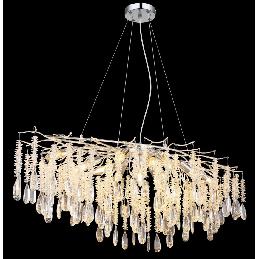 Globo - Cable-suspended chandelier 12xE14/40W/230V