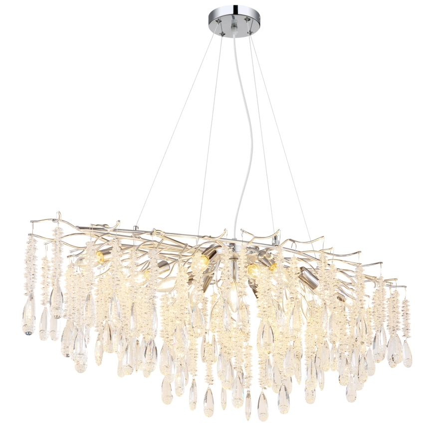 Globo - Cable-suspended chandelier 12xE14/40W/230V