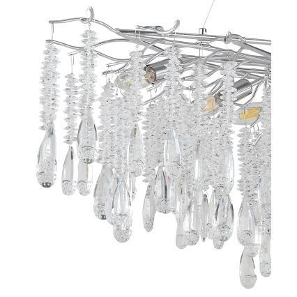 Globo - Cable-suspended chandelier 12xE14/40W/230V