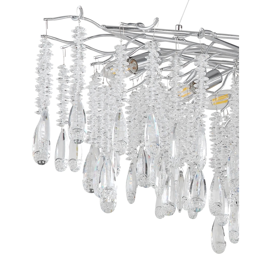 Globo - Cable-suspended chandelier 12xE14/40W/230V