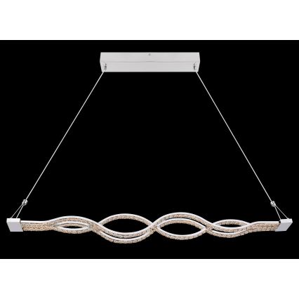 Globo 67109-30 - LED Dimming chandelier on a string PILLA 1xLED/30W/230V + Remote control