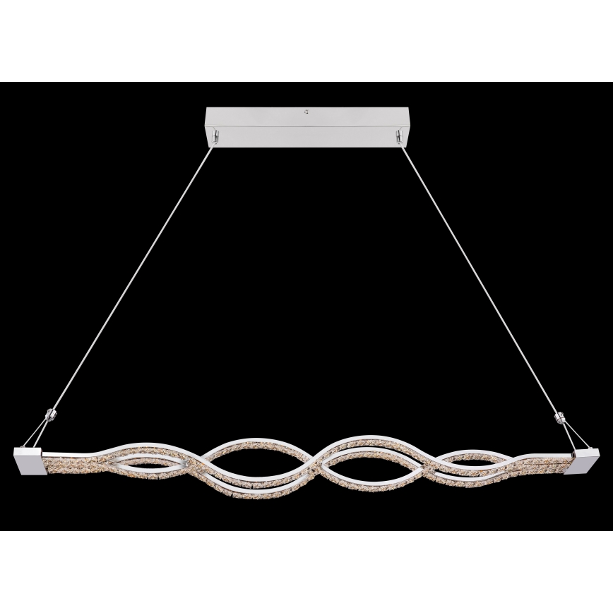 Globo 67109-30 - LED Dimming chandelier on a string PILLA 1xLED/30W/230V + Remote control