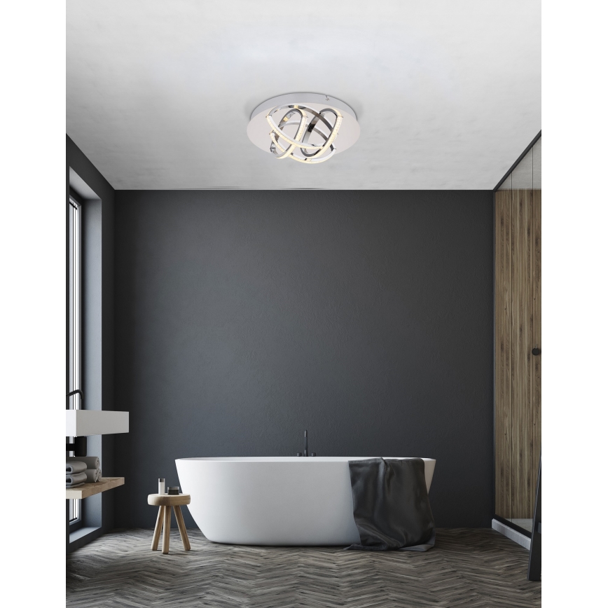 Globo - LED Bathroom ceiling light LED/15W/230V IP44