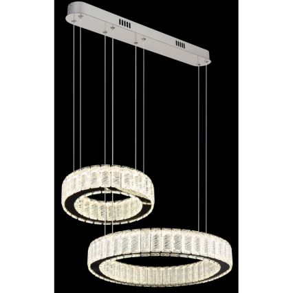 Globo - LED Dimmable chandelier on a string LED/80W/230V 2700-6000K + remote control