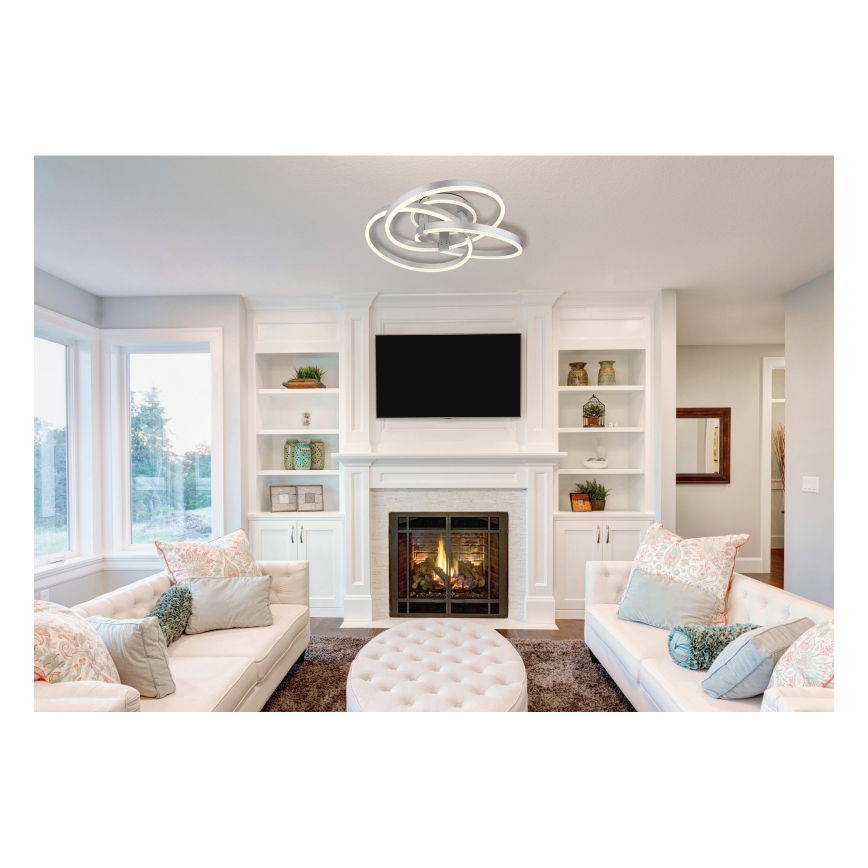 Globo - LED Dimmable ceiling light LED/56W/230V 2700 - 6000K + remote control