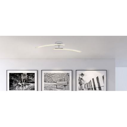 Globo - LED Bathroom surface-mounted chandelier 2xLED/6W/230V IP44