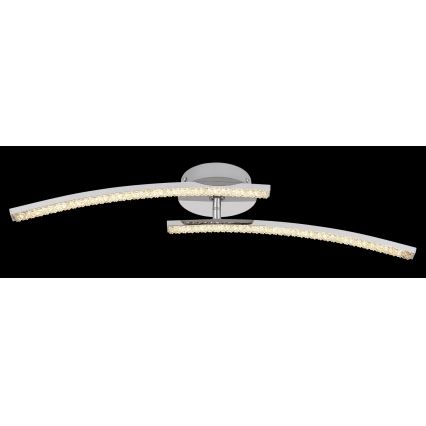 Globo - LED Bathroom surface-mounted chandelier 2xLED/6W/230V IP44