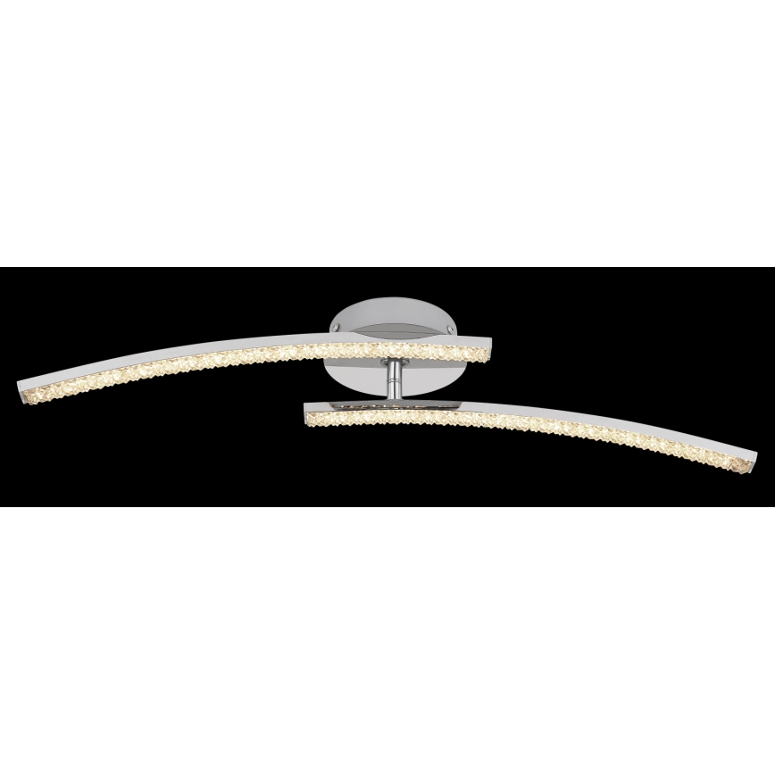 Globo - LED Bathroom surface-mounted chandelier 2xLED/6W/230V IP44