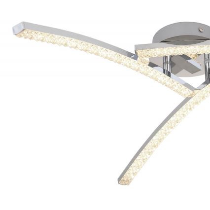 Globo - LED Bathroom surface-mounted chandelier 3xLED/6W/230V IP44