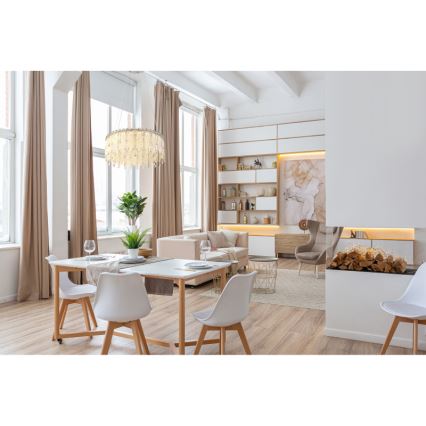 Globo - 58W LED cable‑suspended pendant, 230V, 2700–6000K, with remote control