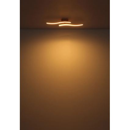 Globo - LED Surface-mounted chandelier LED/12W/230V 3000K orange