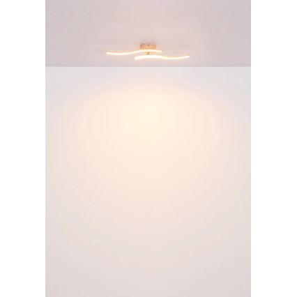 Globo - LED Surface-mounted chandelier LED/12W/230V 3000K orange