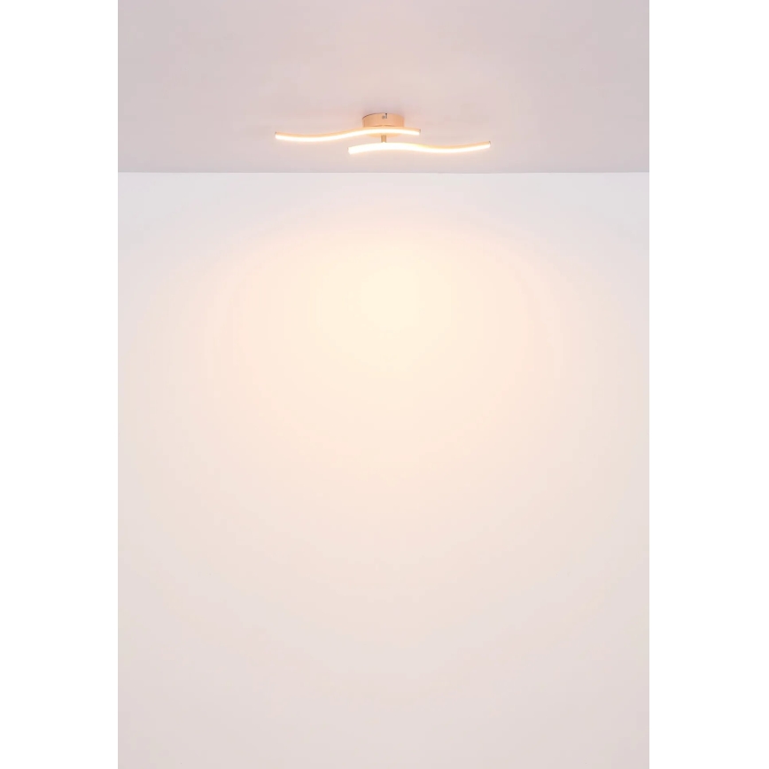 Globo - LED Surface-mounted chandelier LED/12W/230V 3000K orange