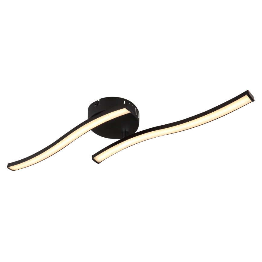 Globo - LED Surface-mounted chandelier LED/12W/230V 3000K black
