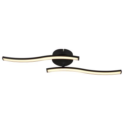 Globo - LED Surface-mounted chandelier LED/12W/230V 3000K black