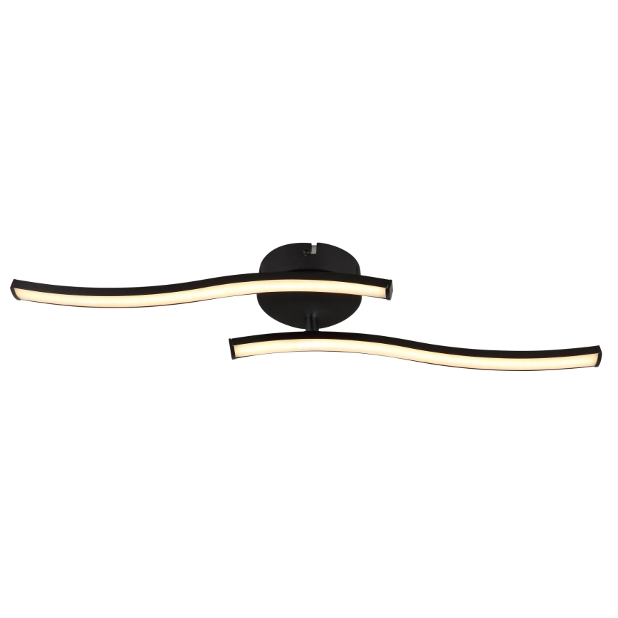 Globo - LED Surface-mounted chandelier LED/12W/230V 3000K black