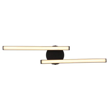 Globo - LED Surface-mounted chandelier LED/12W/230V 3000K black
