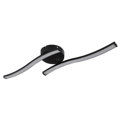 Globo - LED Ceiling light 2xLED/6W/230V black