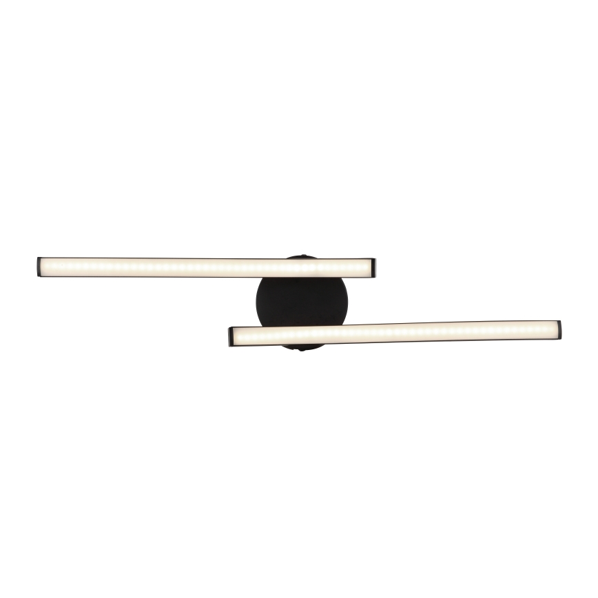 Globo - LED Ceiling light 2xLED/6W/230V black