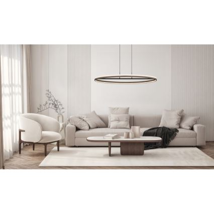 Globo - LED Chandelier on a string LED/60W/230V 3000/4000/6000K brown