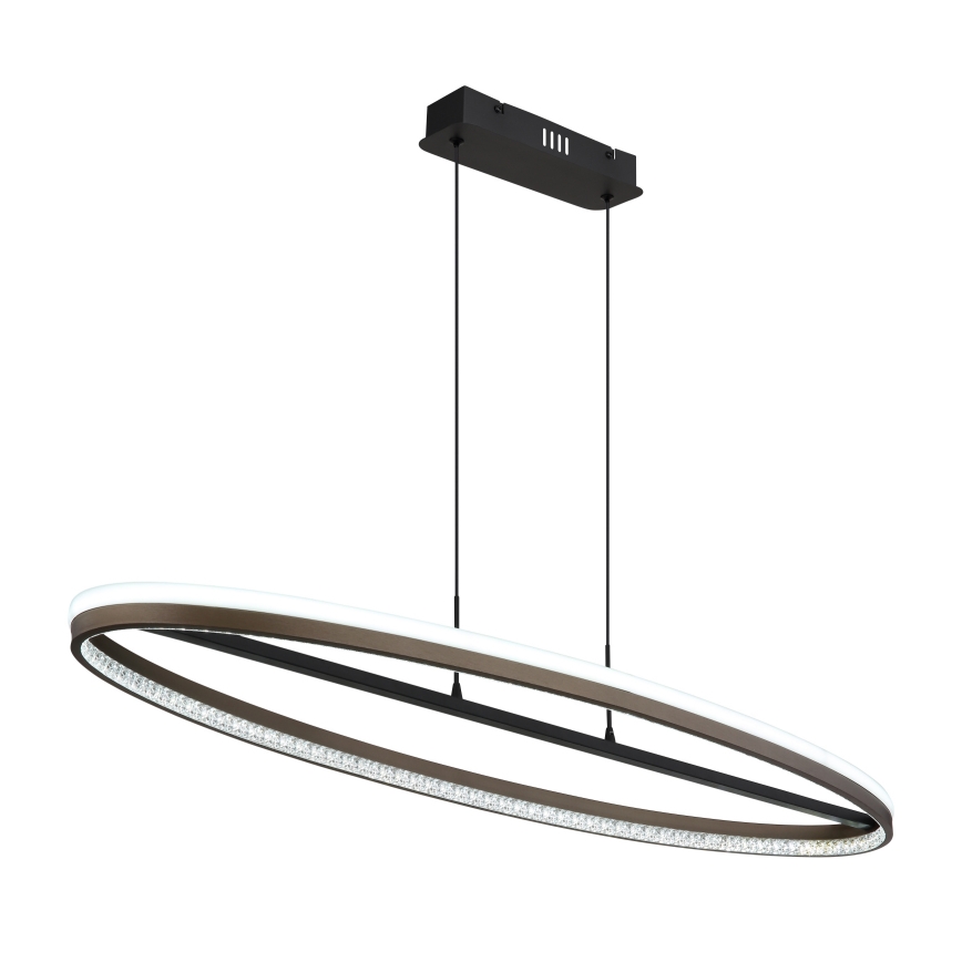 Globo - LED Chandelier on a string LED/60W/230V 3000/4000/6000K brown