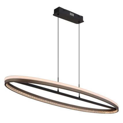 Globo - LED Chandelier on a string LED/60W/230V 3000/4000/6000K brown