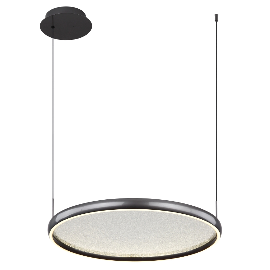 Globo - LED Dimmable chandelier on a string LED/36W/230V 2700-6000K black + remote control