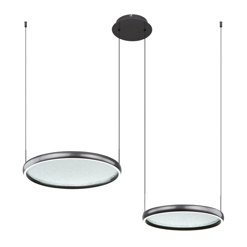 Globo - LED Dimmable chandelier on a string LED/50W/230V 2700-6000K black + remote control