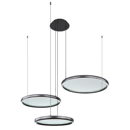 Globo - LED Dimmable chandelier on a string LED/55W/230V 2700-6000K black + remote control