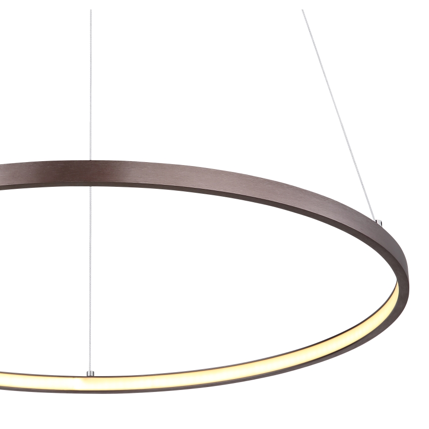 Globo - LED Chandelier on a string LED/29W/230V brown