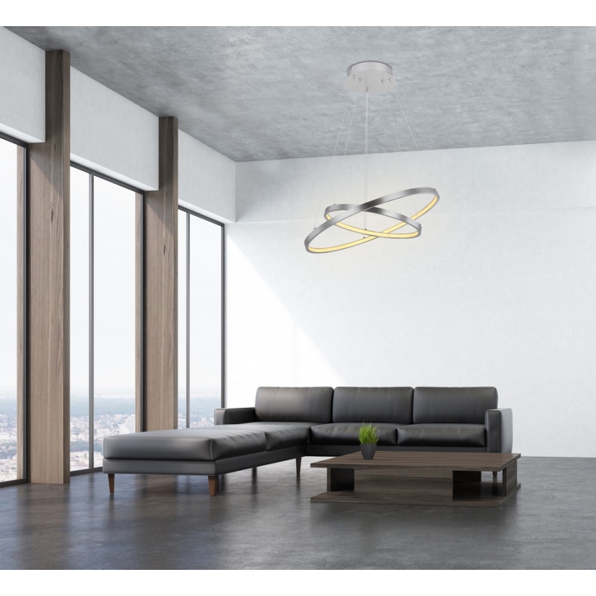 Globo - LED Dimmable chandelier on a string 2xLED/21W/230V