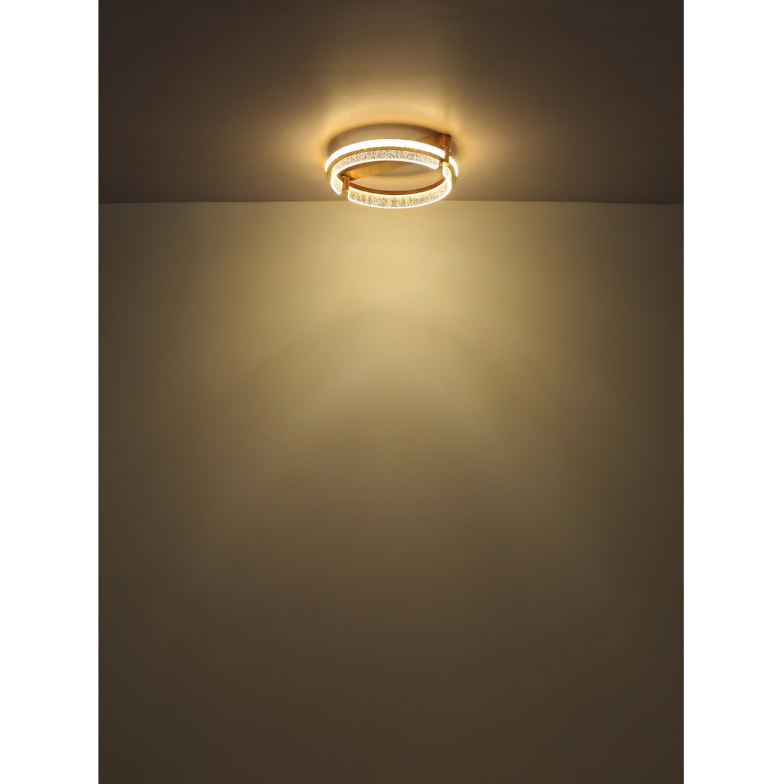 Globo - LED Dimmable crystal ceiling light LED/36W/230V 2700K-6000K + remote control