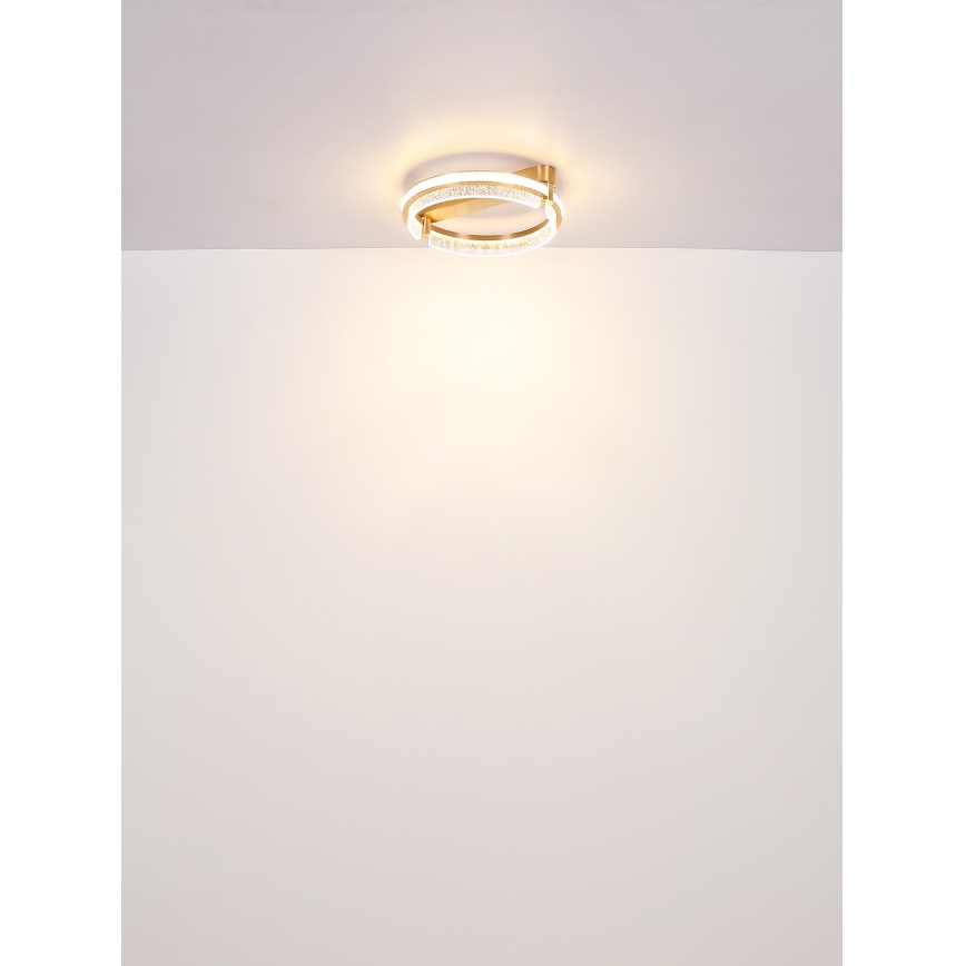 Globo - LED Dimmable crystal ceiling light LED/36W/230V 2700K-6000K + remote control