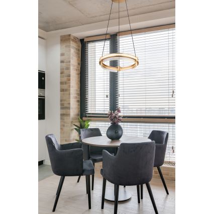 Globo - LED Dimmable crystal chandelier on a string LED/36W/230V 2700K-6000K + remote control