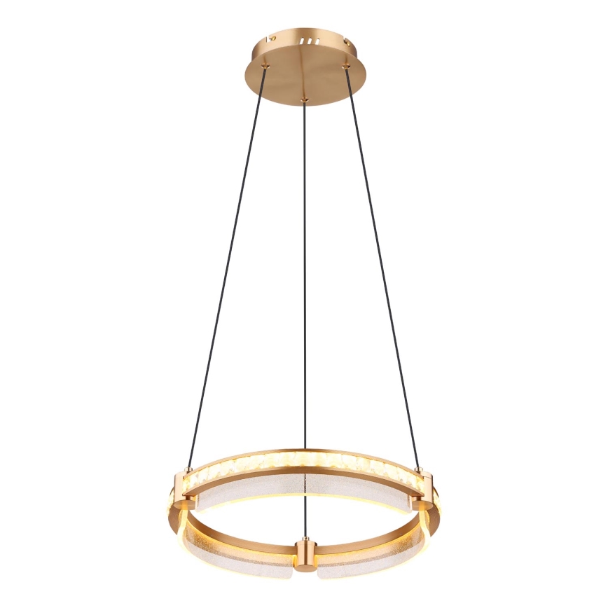 Globo - LED Dimmable crystal chandelier on a string LED/36W/230V 2700K-6000K + remote control