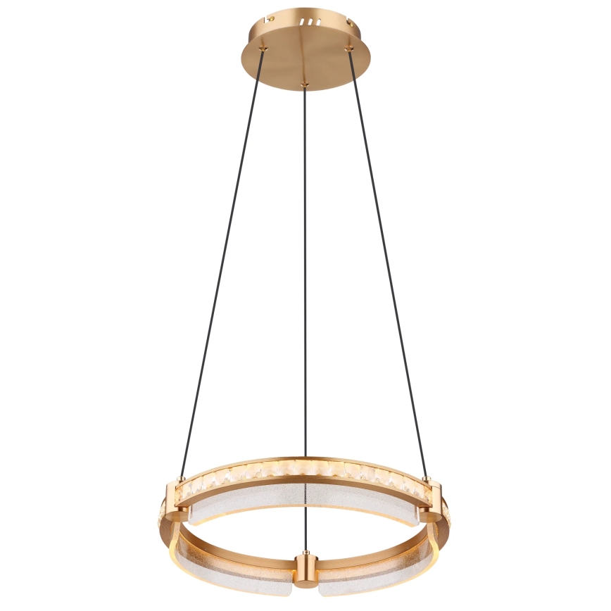 Globo - LED Dimmable crystal chandelier on a string LED/36W/230V 2700K-6000K + remote control