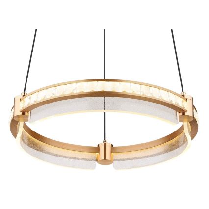 Globo - LED Dimmable crystal chandelier on a string LED/36W/230V 2700K-6000K + remote control