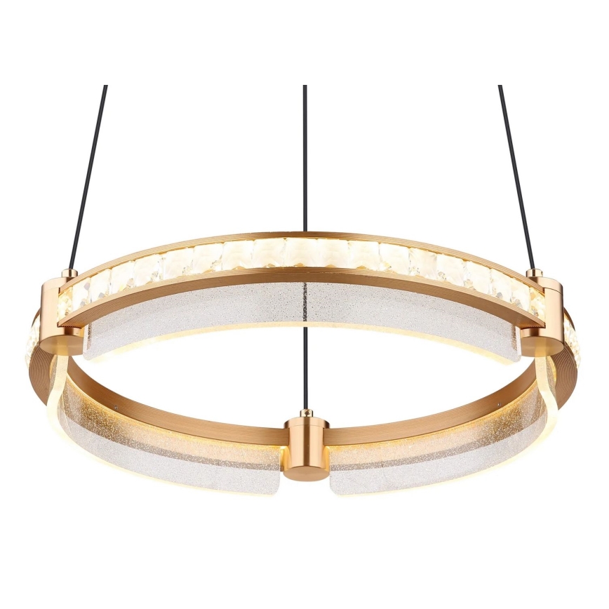 Globo - LED Dimmable crystal chandelier on a string LED/36W/230V 2700K-6000K + remote control