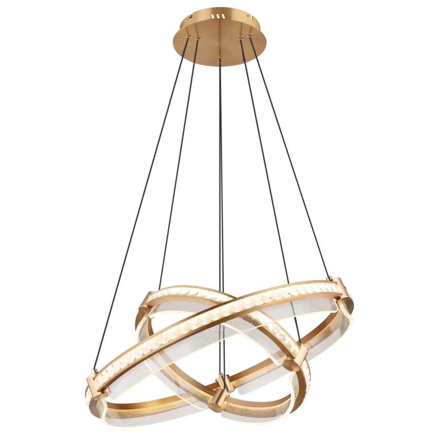 Globo - LED Dimmable crystal chandelier on a string LED/78W/230V 2700K-6000K + remote control
