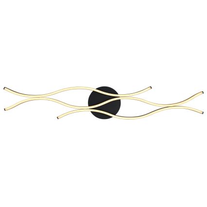 Globo - LED Surface-mounted chandelier LED/35W/230V black/brown