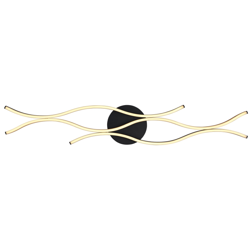 Globo - LED Surface-mounted chandelier LED/35W/230V black/brown