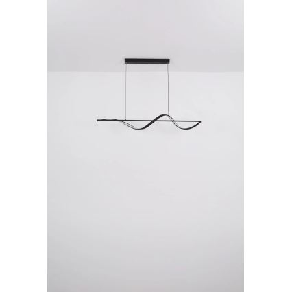 Globo - LED Chandelier on a string LED/24W/230V 3000K black