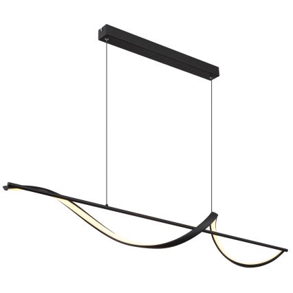 Globo - LED Chandelier on a string LED/24W/230V 3000K black