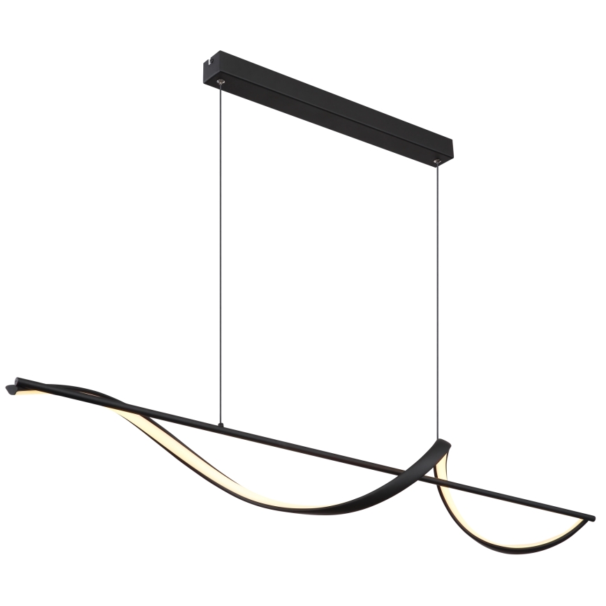 Globo - LED Chandelier on a string LED/24W/230V 3000K black