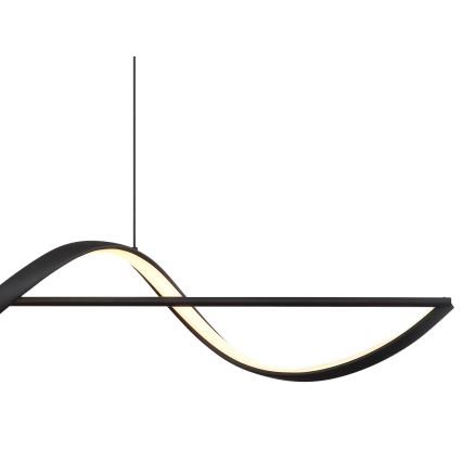 Globo - LED Chandelier on a string LED/24W/230V 3000K black